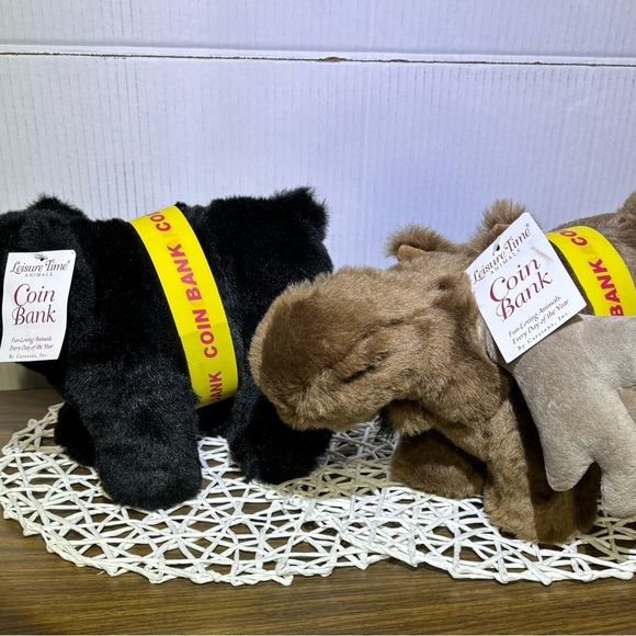 Clearance Bundle w/2nd item to get $4.99 shipping Leisure Time Coin Banks black - Picture 6 of 11